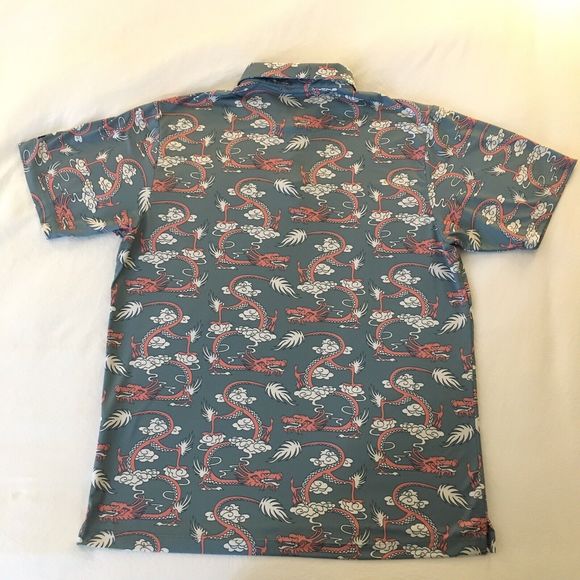 Bad Birdie Shirts Bad Birdie Mens Golf Polo Year Of The Dragon All